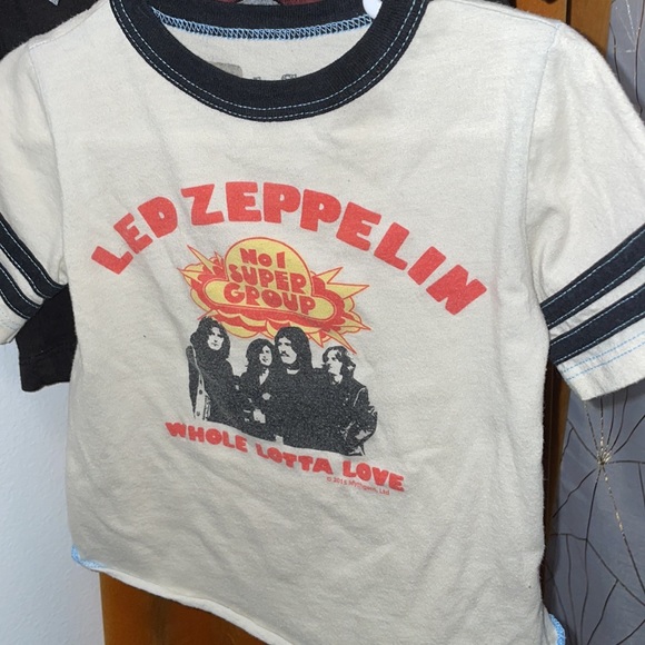 Bundle 6 rock and roll baby toddler shirts onesies - Picture 2 of 12